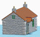 Download the .stl file and 3D Print your own Lock Cottage HO scale model for your model train set.